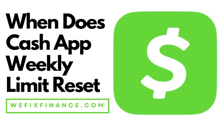 When Does Cash App Weekly Limit Reset